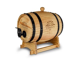 Gadget - Mikamax Wooden Barrel Dispenser - 05068