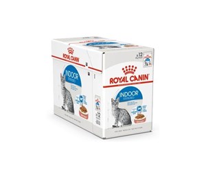 Katt - Royal Canin Indoor Sterilised in Gravy Sauce 85g (12-Pack) - DLZROYKMK0074