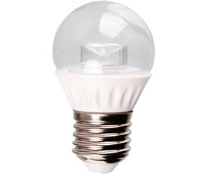 LED-lyspære - Gripo LED-lyspære SMD clear globe bulb E27 270 gr =30W 230V/4W/G45/8 E27 - 5709119077471