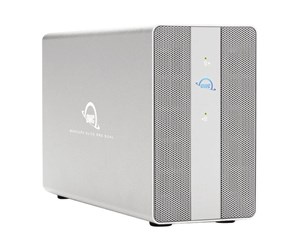 Harddisk-array - OWC Mercury Elite Pro Dual with 3-Port Hub Dual-Bay RAID USB 3.2 (10Gb/s) - OWCMEDCH7T00