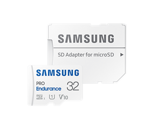 Minnekort - Samsung PRO Endurance microSD/SD - 100MB/s - 32GB - MB-MJ32KA/EU