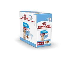 Hund - Royal Canin Medium Puppy (in gravy) 10x 140g - DLZROYKMP0032