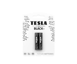 Batteri - TESLA Black Alkaline battery AAA LR03 (4 pcs.) - 8594183396675