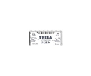 Batteri - TESLA Silver Alkaline battery AA LR06 "AA" (24 pcs.) - 8594183392325