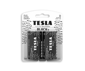 Batteri - TESLA Black Alkaline battery D LR20 (2 pcs.) - 8594183396729