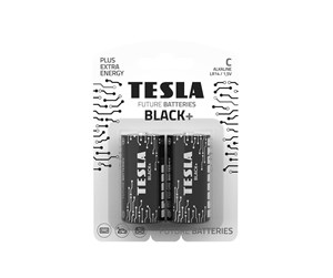 Batteri - TESLA Black Alkaline battery C LR14 (2 pcs.) - 8594183396712