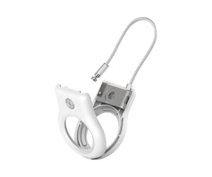 Mobil - Andre tilbehør - Belkin Secure Holder Wire Loop Apple AirTag white - MSC009BTWH