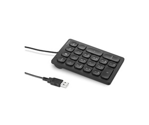 Tastatur - Kensington Wired Numeric Keypad - Tastatur - Svart - K79820WW