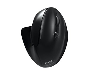 Mus - PORT Designs PORT Connect Professional - Vertical mouse - Optisk - 5 - Svart - 900706-BT