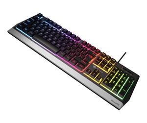 Tastatur - Genesis Rhod Series 300 RGB - Gamingtastatur - Amerikansk Engelsk - Svart - NKG-1528