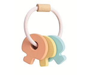 Babyleker - PLANTOYS Nøglerangle - pastel - PT-5251