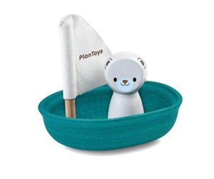 Babyleker - PLANTOYS Isbjørne sejlbåd - PT-5712