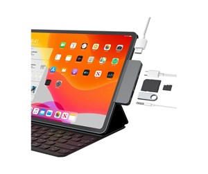 Dokkingstasjon - Hyper Drive 6-in-1 USB-C Hub - HD319B-GRY