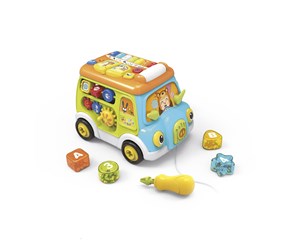 Babyleker - Scandinavian Baby Products Activity Musical Bus - SBP-01781