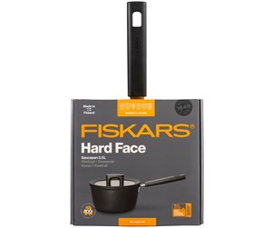 Gryter - Fiskars Hard Face saucepan 2.5 L / 20 cm with lid - 6411501702524