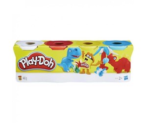 Kreative leker - Hasbro Play-Doh 4-Pack of 4-Ounce Cans (Classic Colours) - B6508ES0