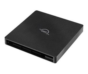 Optisk driver (DVD/BR/Floppy) - OWC Slim - DVD-RW (Brenner) - USB 3.2 - Svart - OWCMR3PDVDR8XT