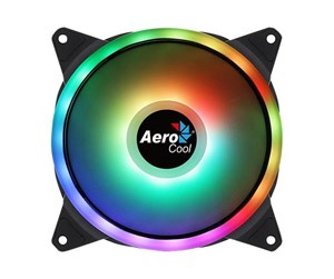 Kabinettvifte - AeroCool Duo 14 - Kabinettvifte - 140mm - Hvit - AEROPGSDUO14ARGB-6P