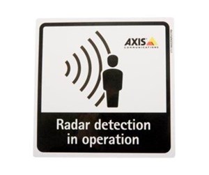 Tilbehør - Axis RADAR DETECTION STICKER 10PCS - 01551-001