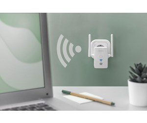 Tilgangspunkt - DIGITUS DN-7072 300 Mbps Wireless Repeater / Access Point 2.4 GHz + USB Charging Port - DN-7072