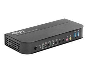 KVM-switch - Club 3D CSV-7210 - KVM / audio switch - 2 ports - CSV-7210