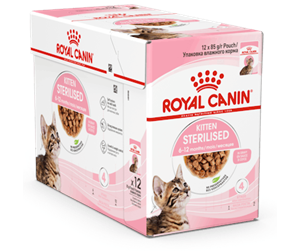 Katt - Royal Canin Kitten Sterilised Gravy 12x 85g - 9003579007129