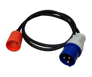 CEE-materiell - Gripo CEE adapter (M) 3P 1,5 m 230V 10A - 5709119079307