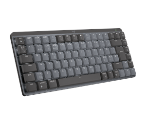 Tastatur - Logitech MX Mechanical Mini Minimalist Wireless Illuminated Performance Keyboard Graphite - Tactile - ND - Tastatur - Nordisk - Svart - 920-010776