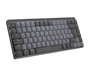 Tastatur - Logitech MX Mechanical Mini Minimalist Wireless Illuminated Performance Keyboard Graphite - Clicky - ND - 920-010778