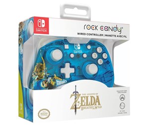 Spill - Tilbehør - PDP Rock Candy Wired Controller - Berry Brave Link - Controller - Nintendo Switch - 500-181-EU-LNK