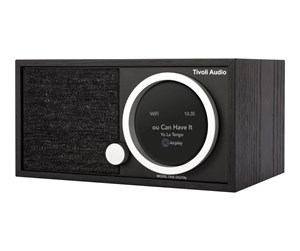 DAB, nettverks- og klokkeradio - Tivoli Audio ART Model ONE Digital + Gen2 - DAB/DAB+/AM/FM - Svart - M1DP2BLK