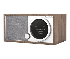 DAB, nettverks- og klokkeradio - Tivoli Audio ART Model ONE Digital + Gen2 - DAB/DAB+/AM/FM - Brun - M1DP2WAL