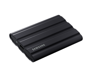 SSD - Samsung Portable SSD T7 Shield - 2TB - Svart - Ekstern SSD - USB 3.2 Gen 2 - MU-PE2T0S/EU