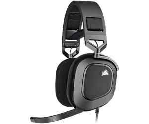 Hodetelefoner - Corsair HS80 RGB USB Premium Gaming Headset - Carbon - CA-9011237-EU