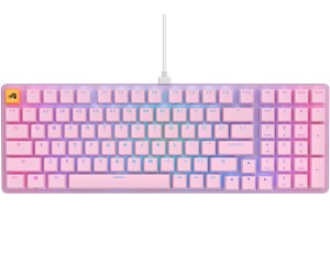 Tastatur - Glorious GMMK 2 Full-Size 96% - Gamingtastatur - Nordisk - Rosa - GLO-GMMK2-96-FOX-ISO-P-NORDIC