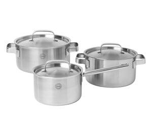 Gryter - Pillivuyt Gourmet Pot set Somme 6 pcs Steel - 20268