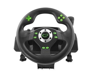 Spill - Tilbehør - Esperanza DRIFT - Steering wheel & Pedal set - PC - EGW101