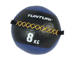 Sport & Fitness - Tunturi Wall Ball 8 kg. - 14TUSCF011BLÅONE SIZE