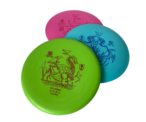 Sport & Fitness - ASG Disc Golf set w. 3 disc's - ASG1012IONE SIZE