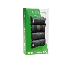 Sport & Fitness - ASG Ankle Weight Set 2x1kg - ASG4142IONE SIZE