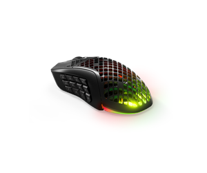 Mus - SteelSeries Aerox 9 Wireless Gaming Mouse - Gaming mus - Optisk - 18 - Svart - 62618