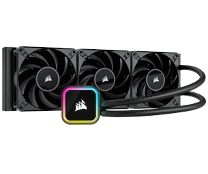 Prosessor-kjøler - Corsair iCUE H150i RGB ELITE - Black - CPU Vannkjøling - Max 31 dBA - CW-9060060-WW