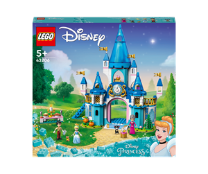 LEGO® - LEGO Disney 43206 Slottet til Askepott og prinsen - 43206