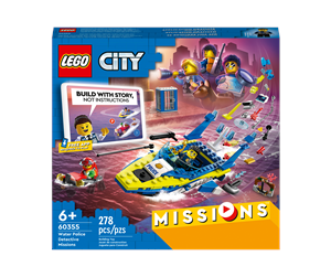 LEGO® - LEGO City 60355 Sjøpolitiet på oppdrag - 60355