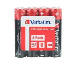 Batteri - Verbatim battery - 4 x AAA / LR03 - Alkaline - 49500