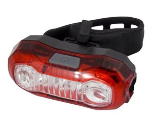 Lommelykter  - Esperanza POLARIS - bike rear light - LED - red light - EOT021