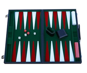 Brettspill & Puslespill - Asmodee Backgammon Vinyl Big (18') - TWE103863