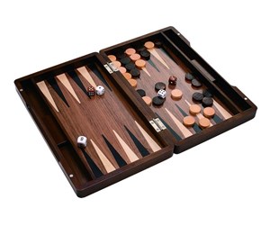 Brettspill & Puslespill - Asmodee Backgammon Wood Small (12') - TWE104811