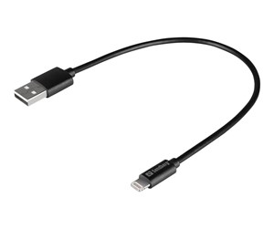 USB - Sandberg USB>Lightning MFI 0.2m Black - 441-40