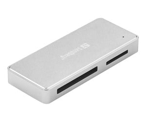 Flashminneadapter - Sandberg USB-C+A CFast+SD Card Reader - 136-42